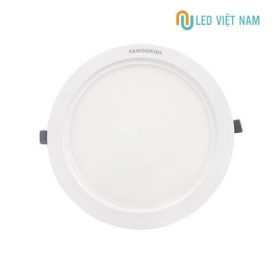 đèn led panel âm trần tròn