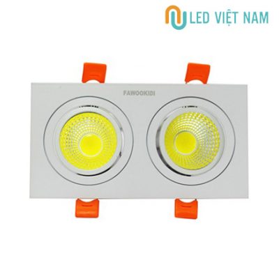 Đèn led spotlight đôi- đèn led chiếu điểm chuyên dụng của Fawookidi Việt Nam - công nghệ Hàn Quốc