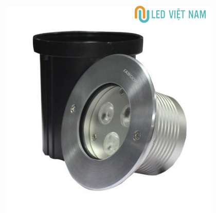 Đèn âm đất FK-UG13C đế trụ nhỏ Chip Cree